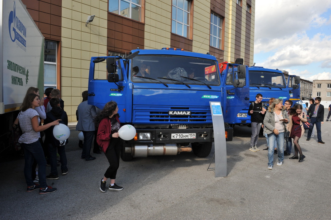 К концу года количество автомобилей, работающих на газомоторном топливе, должно составить 30% от общего автопарка предприятия