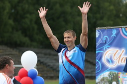 Игорь Нунгессер на одном из своих победных соревнований
