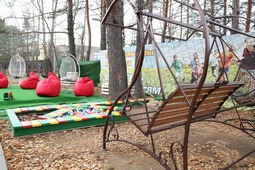 В Чайковском парке появилась новая зона отдыха