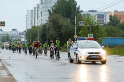 120 человек приняли участие в велопробеге